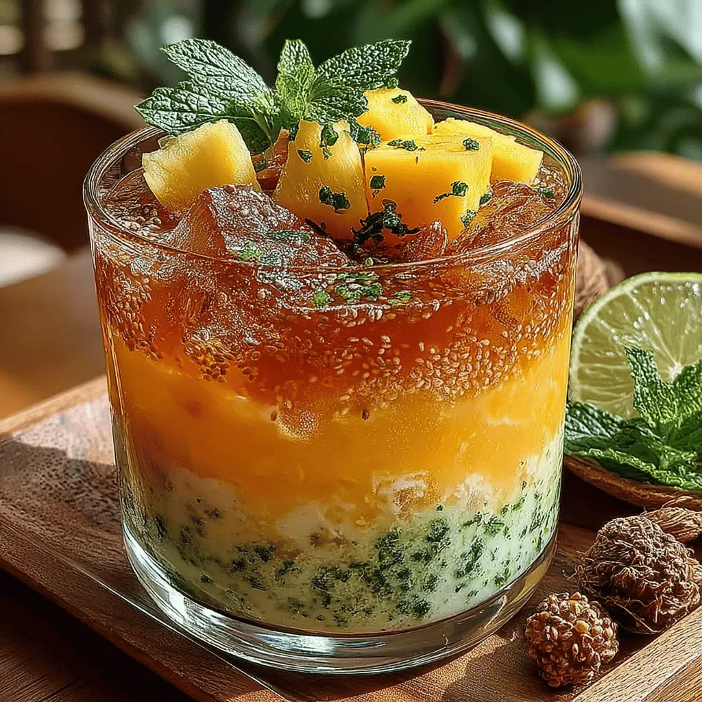 In the quest for healthy yet delicious beverages, smoothies have carved out a special niche, blending nutrition with flavor in a glass. Among the many delightful smoothie recipes, the Tropical Chia Coconut Smoothie stands out as a vibrant and refreshing option. This smoothie is not only a feast for the taste buds but also a powerhouse of essential nutrients, making it an ideal choice for breakfast, a midday boost, or a revitalizing post-workout treat.