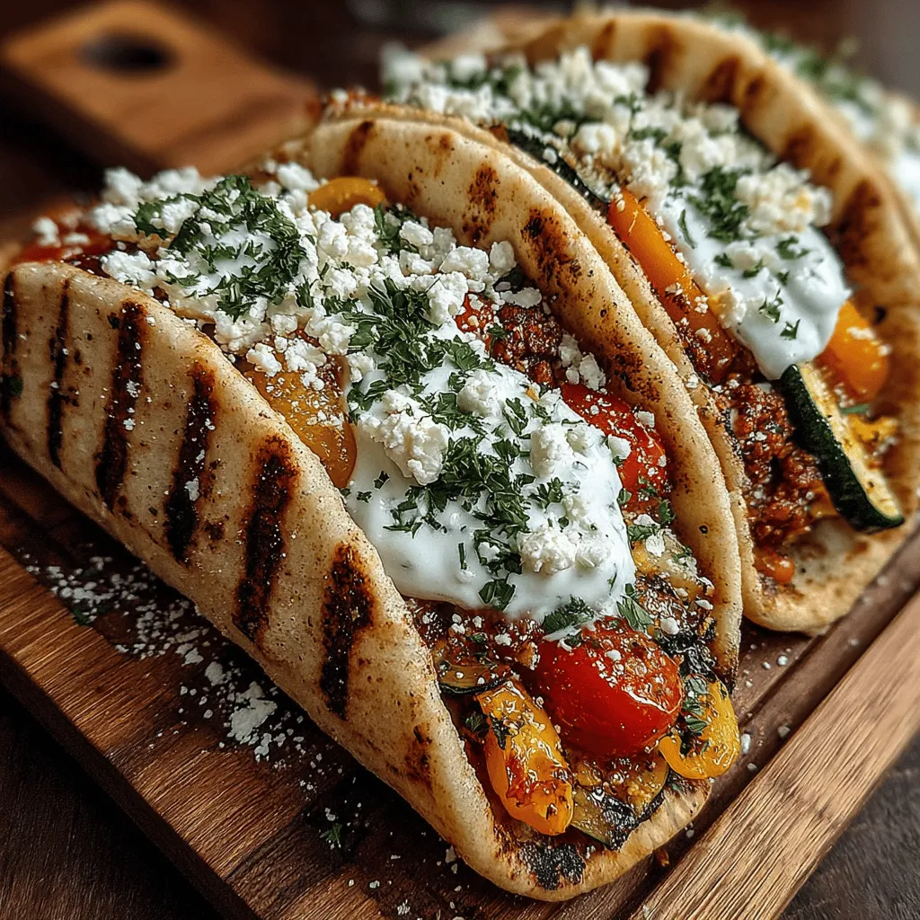 In today's fast-paced world, creating quick and healthy meals that are packed with flavor can be a challenge. As we navigate busy schedules and family commitments, it's essential to have go-to recipes that not only satisfy our hunger but also nourish our bodies. The Zesty Zucchini Pita Pockets emerge as the perfect solution, combining convenience with vibrant flavors and fresh ingredients. Not only are these pockets delightful for family gatherings or casual dinners, but they're also an excellent option for meal prep, allowing you to enjoy a nutritious meal throughout the week.