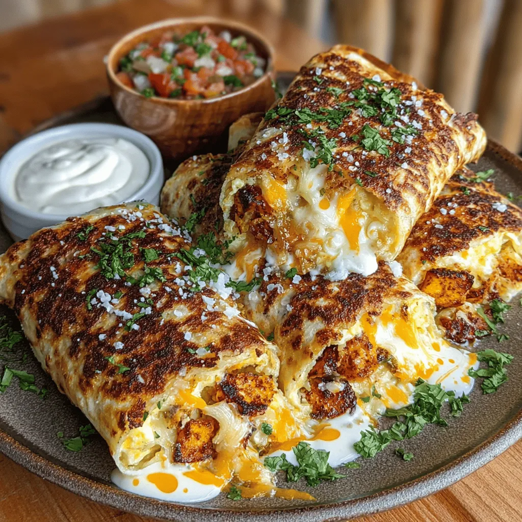 Burritos have secured their place as a beloved meal option across various culinary traditions. Known for their versatility, these hand-held delights can be filled with an array of ingredients, making them suitable for any time of day. Among the myriad of options, Sweet Potato Egg and Cheese Burritos stand out as a wholesome choice, perfect for breakfast or brunch. This recipe combines the rich flavors of sweet potatoes, the protein-packed goodness of eggs, and the creamy texture of cheese, all wrapped in a soft tortilla.