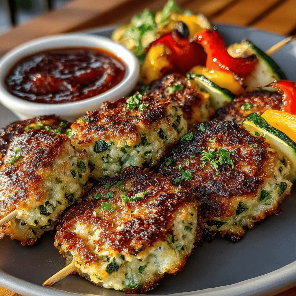 In the quest for a nutritious yet satisfying meal, Zucchini Meatball Skewers emerge as an excellent option that caters to both health-conscious eaters and flavor enthusiasts alike. These skewers are not only a feast for the eyes but also a delight for the palate, making them a perfect choice for appetizers, snacks, or even a main course. The combination of tender zucchini and savory meatballs creates a dish that is versatile enough for family dinners, summer barbecues, or elegant gatherings.