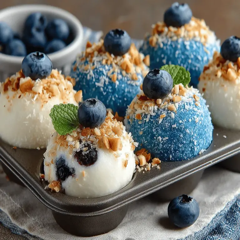 In today’s fast-paced world, the demand for healthy snacks is on the rise. More people are looking for options that not only satisfy their cravings but also contribute positively to their overall well-being. Enter Frozen Blueberry Coconut Bites—an irresistible treat that combines taste and nutrition in every bite. These delightful bites are perfect for a quick pick-me-up, a post-workout snack, or just a sweet indulgence without the guilt.