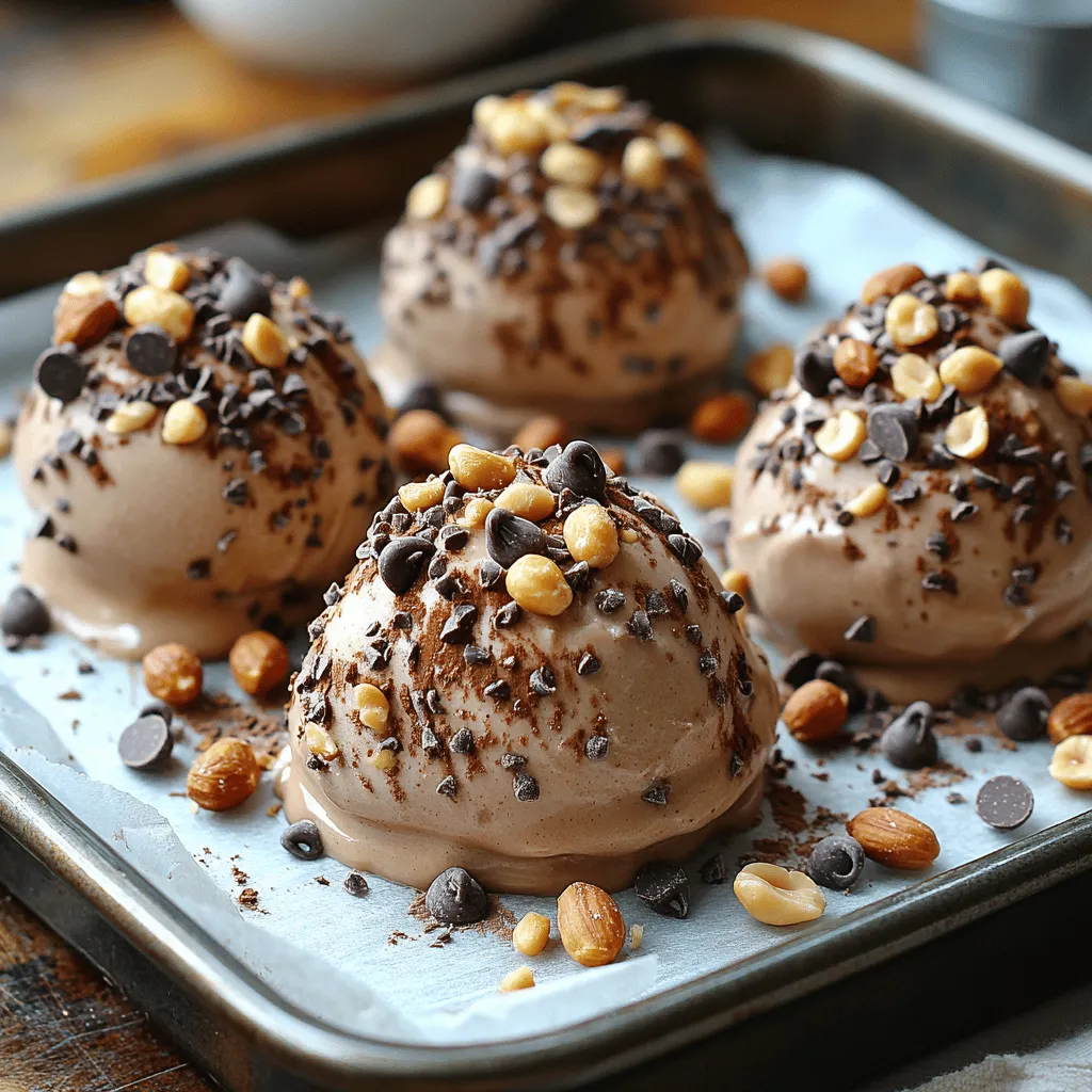 Frozen Yogurt Mocha Peanut Bites are a delightful fusion of flavors and textures, combining the indulgent richness of chocolate and coffee with the satisfying crunch of peanuts. These bites are not only a treat for the taste buds but also a smart snack choice, thanks to their wholesome ingredients. Packed with protein from Greek yogurt and healthy fats from peanut butter, they offer a guilt-free way to satisfy your sweet cravings. In this article, we will delve into the preparation of these delectable bites, explore their nutritional benefits, and provide suggestions for serving them.