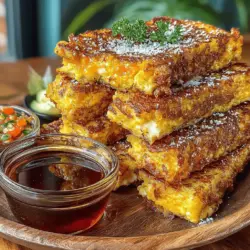 As the leaves begin to change and the air turns crisp, the culinary world shifts its focus to the warm, inviting flavors of fall. Among the most beloved seasonal ingredients is pumpkin, which has become a staple in everything from lattes to desserts. One particularly delightful way to enjoy this autumnal favorite is through Pumpkin Patch French Toast Sticks. This recipe merges the comforting essence of traditional French toast with the festive flavors of pumpkin, creating a breakfast dish that's not only delicious but also visually appealing, making it perfect for family gatherings or weekend brunch.