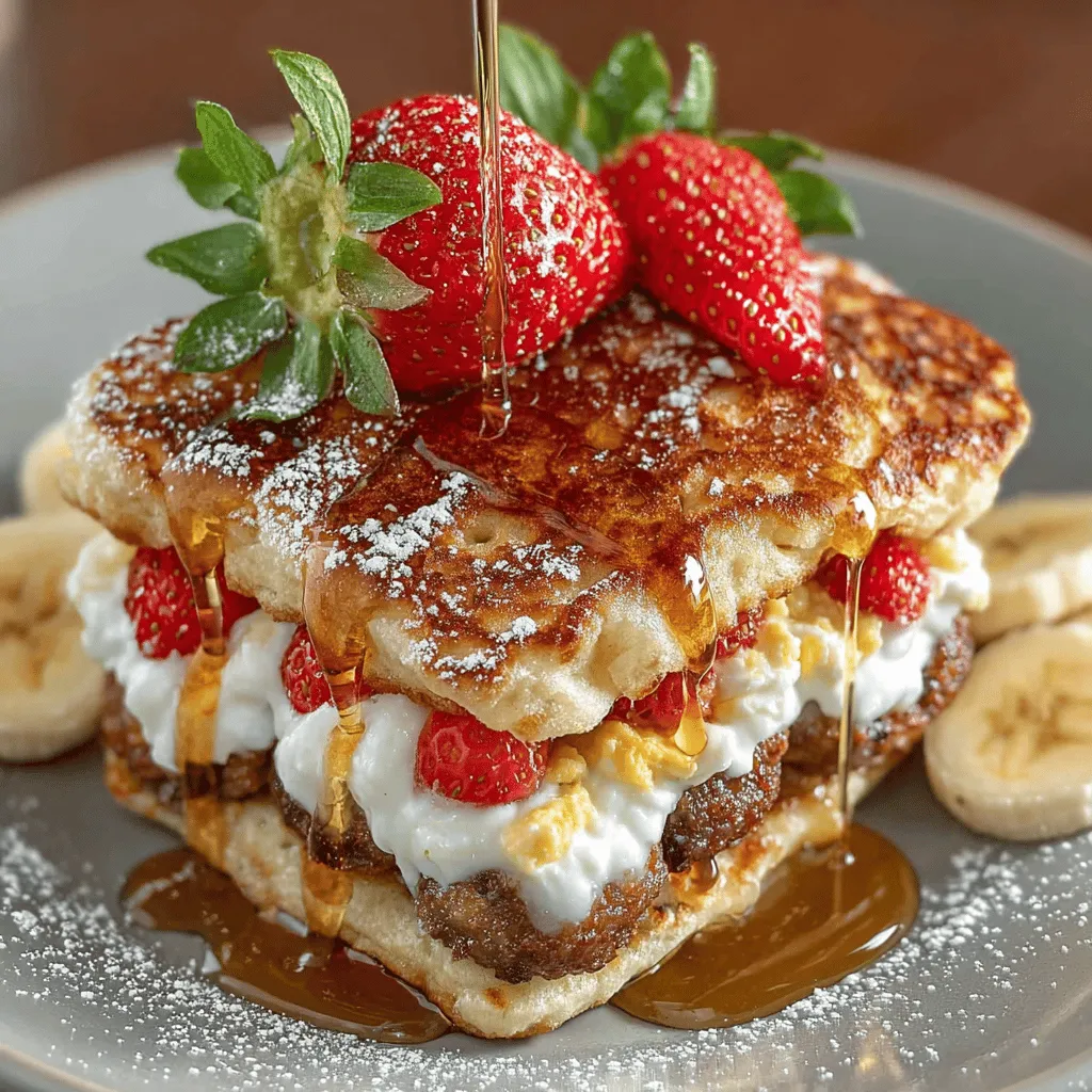 Breakfast sandwiches have earned a beloved spot in the hearts and stomachs of many, becoming a staple in households and eateries alike. Their versatility allows for endless combinations of flavors and ingredients, making them perfect for any palate. Among the myriad of breakfast options, Mini Pancake Breakfast Sandwiches stand out as a delightful twist on the traditional sandwich. This innovative recipe combines the classic breakfast elements of pancakes, eggs, and savory meats into a fun, bite-sized format that is sure to please both children and adults.