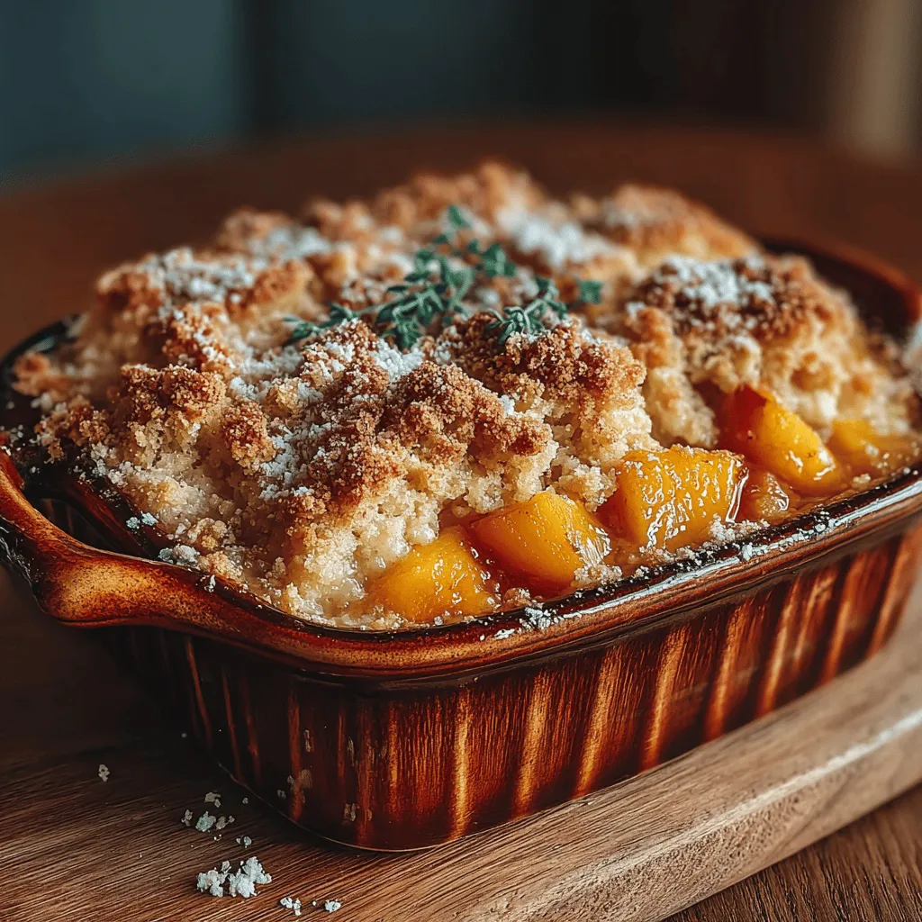 To create the perfect Gooey Peach Bliss Bars, it’s essential to understand the role each ingredient plays in the recipe. At the heart of this dessert are the fresh peaches, which provide not only flavor but also a natural sweetness that reduces the need for added sugars. When choosing peaches, look for ripe, juicy fruits that yield slightly to pressure. Fresh peaches not only enhance the taste but also pack a nutritional punch. They are rich in vitamins A and C, fiber, and antioxidants, making them a healthy addition to your snacks.
