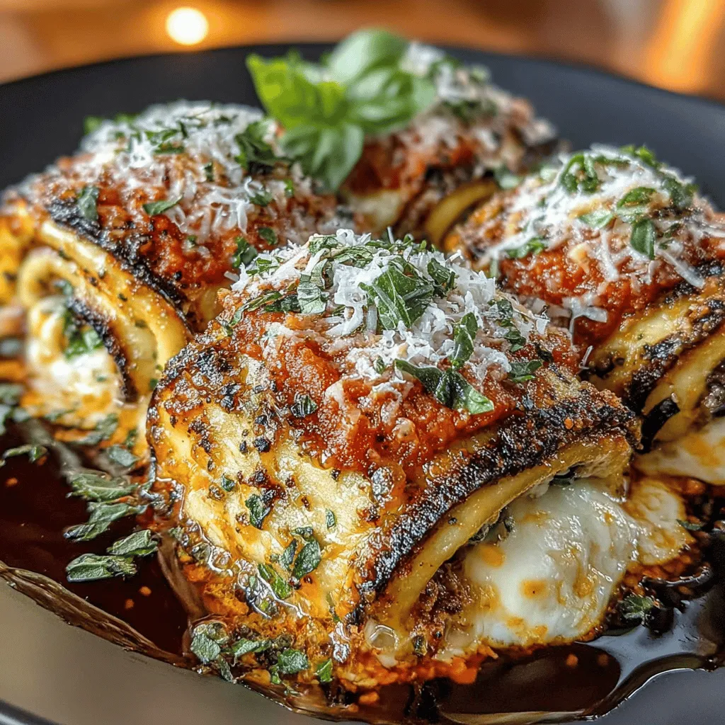 If you’re searching for a dish that embodies comfort food while appealing to vegetarian diets, look no further than Cheesy Eggplant Lasagna Roll-Ups. This inventive take on traditional lasagna combines the rich flavors of cheese and marinara sauce with the wholesome goodness of eggplant, creating a dish that is as satisfying as it is delicious. Whether you’re serving it up for a cozy family dinner or showcasing it at a gathering with friends, these roll-ups are sure to impress and please a variety of palates.