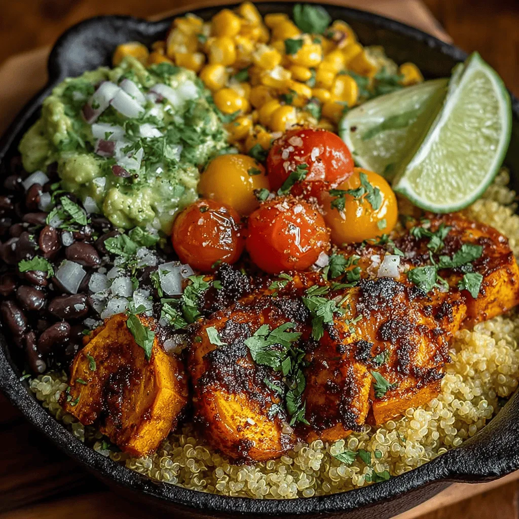 Before diving into the assembly of your spicy sweet potato burrito bowls, let’s talk about quinoa. This nutrient-dense grain is a staple in many healthy diets, but it does require a little prep work to ensure the best flavor and texture. One of the most crucial steps is rinsing the quinoa before cooking. Rinsing helps to remove a natural coating called saponin, which can impart a bitter taste if not washed away. This simple step ensures that your quinoa will be light and fluffy, enhancing the overall flavor of your burrito bowl.