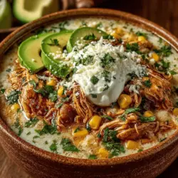 Creamy White Chicken Chili Delight: Recipe Completion