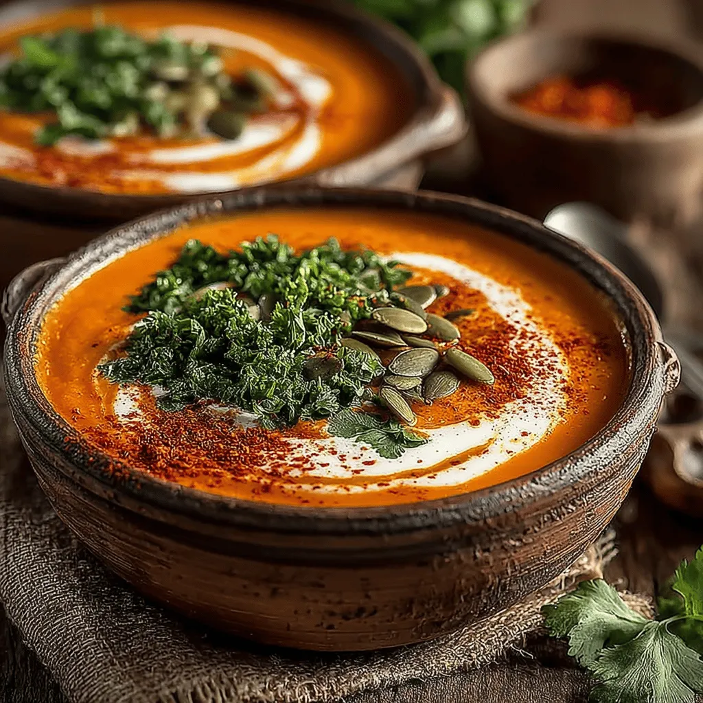 When crafting a delicious soup, particularly one as hearty as the Cozy Crockpot Creamy Sweet Potato Soup, the right spices and sweeteners can elevate the dish to new heights. Spices like cumin, ginger, and cinnamon not only enhance the flavor profile but also add depth and warmth, making each bite comforting and satisfying. Cumin lends an earthy undertone, while ginger provides a subtle zing that can brighten the palate. Cinnamon, often associated with baked goods, adds a lovely sweetness that balances the natural flavors of sweet potatoes.