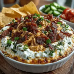 When it comes to entertaining, few things are more beloved than a hearty, flavorful dip. Whether it's for a casual get-together, a game day celebration, or a festive holiday party, dips have a way of bringing people together. They are the perfect appetizer, inviting guests to gather around and indulge in something delicious. Among the myriad of options available, one dip stands out as a true crowd-pleaser: Spicy Pepper-Jack Crack Chicken Dip. This dish combines the rich flavors of creamy cheeses with the satisfying zest of spices, resulting in a delectable treat that is sure to disappear quickly.
