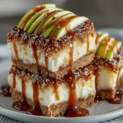 Creating a visually stunning dessert is just as important as achieving a great taste, especially when it comes to Caramel Apple Cinnamon Cheesecake Bars. For a beautiful presentation, consider these techniques for arranging your apple slices: