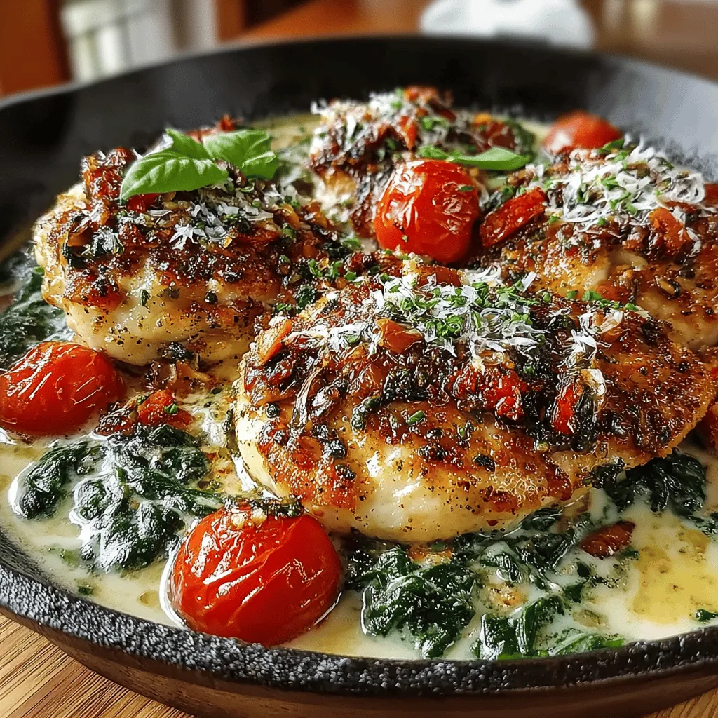 In today’s fast-paced world, where time is often a luxury, one-pan meals have emerged as a lifesaver for busy households. These meals not only simplify the cooking process but also minimize cleanup, allowing families to spend more time together at the dinner table rather than in the kitchen. One standout recipe in the realm of one-pan cooking is the One-Pan Creamy Chicken and Spinach Skillet. This dish perfectly encapsulates the essence of home-cooked comfort while being incredibly straightforward to prepare.