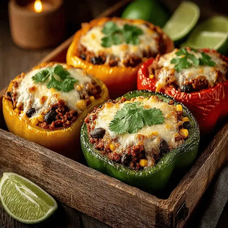 Baking Fiesta Stuffed Peppers is the final step that brings together all the delicious flavors and textures of the ingredients. Understanding the science behind baking is crucial for achieving the best results. As the peppers cook, the heat causes the ingredients to meld, ensuring that every bite is a burst of flavor. Here’s a closer look at the baking process and tips for getting the most out of your stuffed peppers.