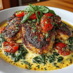 30-Minute Creamy Garlic Tuscan Chicken: Cooking Steps, Tips, and Serving Suggestions