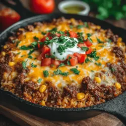 In the realm of comforting and satisfying meals, few dishes can compete with the allure of a One-Pan Cheesy Beef and Rice Casserole. This recipe embodies the essence of home-cooked goodness, merging the rich flavors of seasoned beef, the wholesome texture of rice, and the creamy delight of melted cheese—all in a single, convenient pan. Whether you're feeding a hungry family or simply looking for a dish that requires minimal cleanup, this casserole is sure to hit the spot.