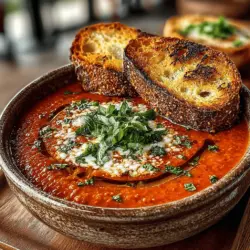 Cozy Tomato Basil Embrace: The Ultimate Comfort Soup