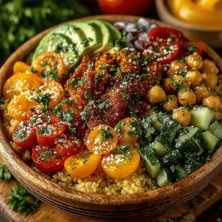 In recent years, quinoa bowls have taken the culinary world by storm, emerging as a go-to option for health-conscious eaters and food enthusiasts alike. These bowls serve as a blank canvas, allowing for an endless variety of combinations that cater to different tastes and dietary needs. Among the myriad of quinoa bowl recipes, the Vibrant Veggie Quinoa Bowl with Zesty Lemon Dressing stands out, not only for its eye-catching presentation but also for its nutritional powerhouse status.