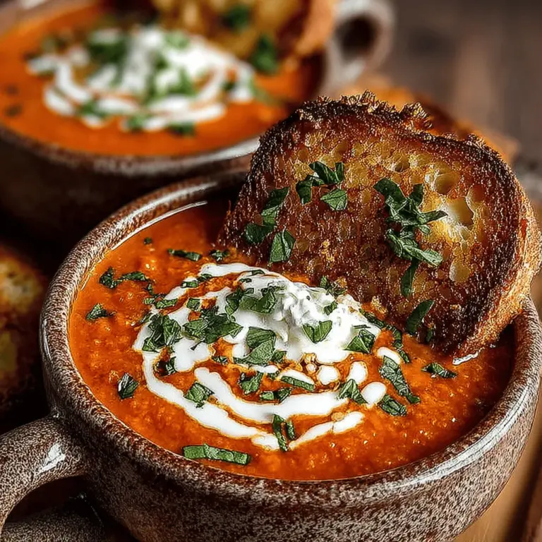 The comforting combination of creamy tomato basil soup and perfectly grilled cheese sandwiches has stood the test of time as a quintessential dish that warms both the heart and the belly. This beloved pairing evokes memories of cozy family meals and rainy afternoons, making it a staple in many households. In this article, we will guide you through the step-by-step process of creating a mouthwatering Creamy Tomato Basil Delight Soup, paired with golden-brown Grilled Cheese sandwiches. Whether you're a novice cook or an experienced chef, you'll find that this recipe is accessible and satisfying, perfect for impressing family and friends alike.