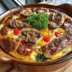 Breakfast is often heralded as the most important meal of the day, and for good reason. It's the perfect opportunity to fuel your body for the day ahead, setting the tone for both energy levels and mood. Among the many breakfast options available, breakfast casseroles have surged in popularity, offering a convenient and delicious way to enjoy a hearty meal. One standout recipe in this category is the Morning Delight Savory Vegetable and Cheese Breakfast Casserole, which marries the wholesome goodness of fresh vegetables with the comforting richness of cheese and eggs.