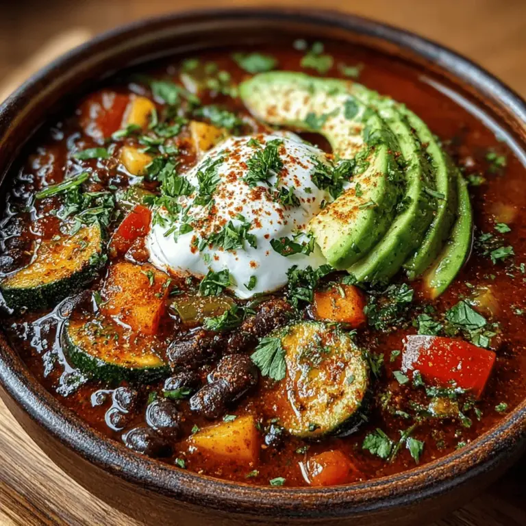 In recent years, plant-based dishes have surged in popularity, capturing the attention of food enthusiasts and health-conscious individuals alike. As more people seek to incorporate nutritious ingredients into their meals, the demand for hearty and satisfying recipes has never been higher. Among the myriad of options available, Hearty & Spicy Black Bean Chili stands out as a delicious and nutritious choice, blending robust flavors with wholesome ingredients. This chili not only provides a comforting experience but also caters to a variety of dietary preferences, making it the perfect dish for shared meals, cozy nights in, or gatherings with friends and family.