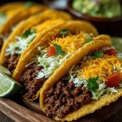Zesty Beef Tacos with Creamy Avocado Salsa