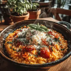 Creamy Tomato Basil Risotto: A Flavorful Culinary Delight