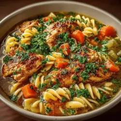 Nourishing Nest Chicken Noodle Soup: A Heartwarming Recipe