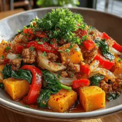 Savory Turkey and Sweet Potato Skillet: A Flavorful Dish for Every Occasion