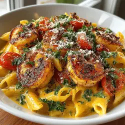 Spicy Shrimp Penne Delight: A Culinary Adventure