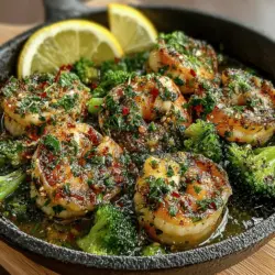 Zesty One-Pan Lemon Garlic Shrimp & Broccoli: Cooking, Serving, and Nutritional Insights